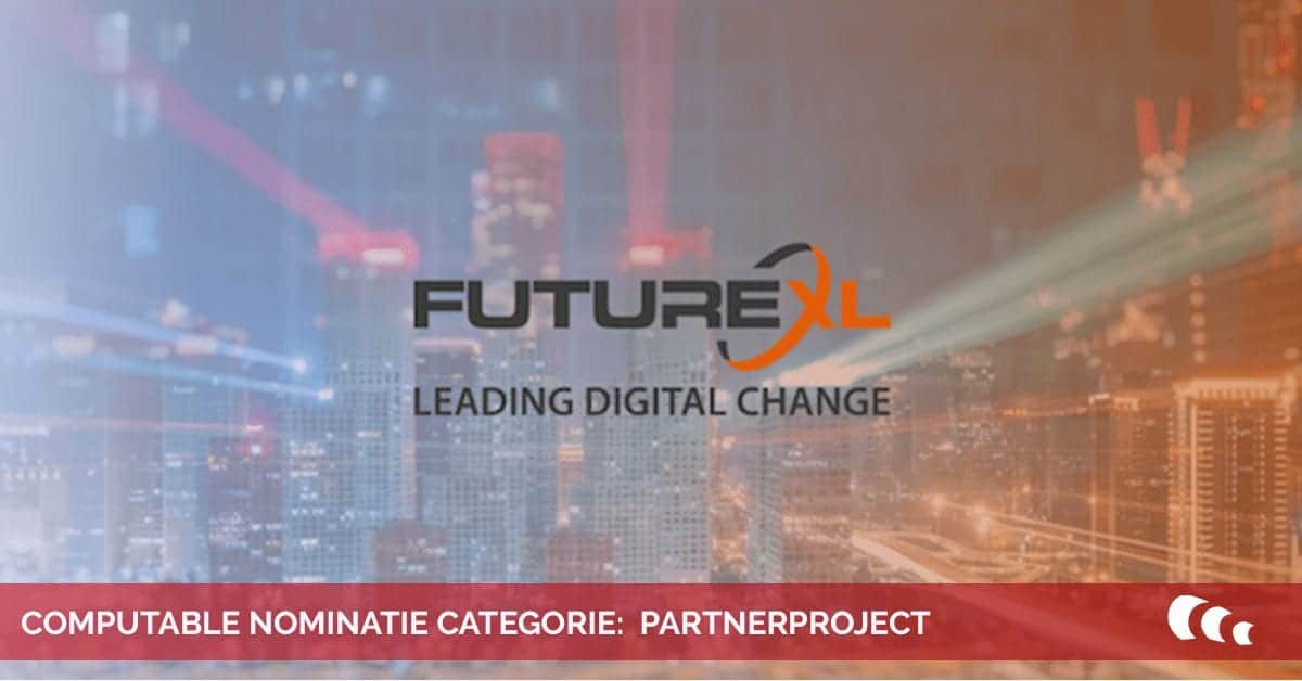 Logo van FutureXL Leading in digital change