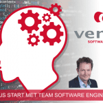 Foto van Hans de Rooij en Jeroen Bijl waar start Team Software Engineers bekend wordt gemaakt