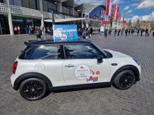 Mini Cabrio staat voor Amsterdam RAI